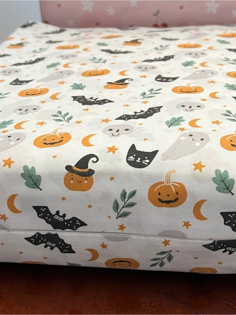 Envogue Full Sheet Set - White with Orange & Black Halloween Motifs